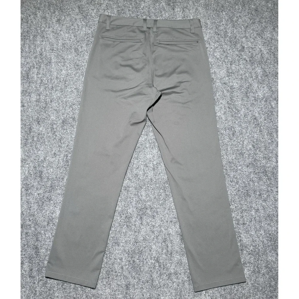 Rhone Pants Men 30x28.5 Gray Commuter Slim Performance Chino Stretch 100036